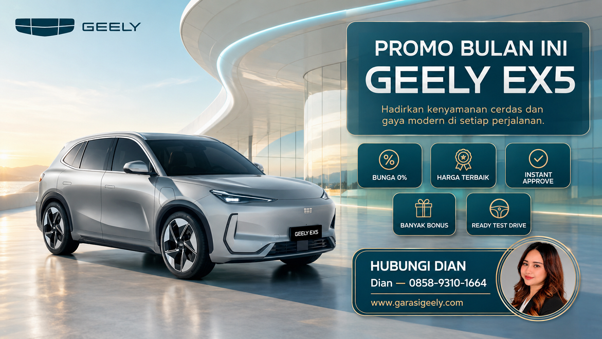 promo geely ex5, jual mobil listrik bekasi